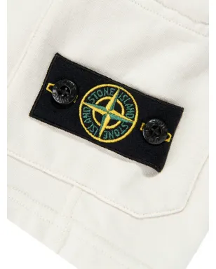 Stone Island Junior ロゴディテールショーツ - サムネイル3