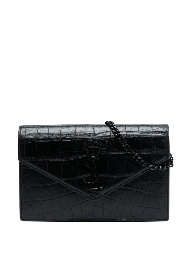 Saint Laurent Pre-Owned Saint Laurent Pre-Owned エンベロープチェーンウォレット クロスボディバッグの商品画像