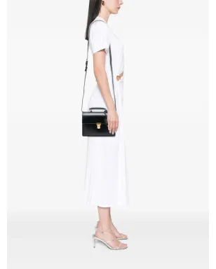 Saint Laurent Pre-Owned 2016 レザー ハイスクール・サッチェル - ブラック - サムネイル2