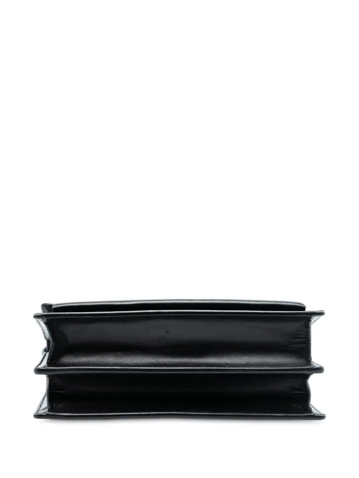 Saint Laurent Pre-Owned 2016 レザー ハイスクール・サッチェル - ブラック - 画像4
