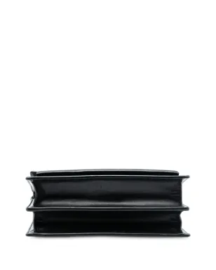 Saint Laurent Pre-Owned 2016 レザー ハイスクール・サッチェル - ブラック - サムネイル4