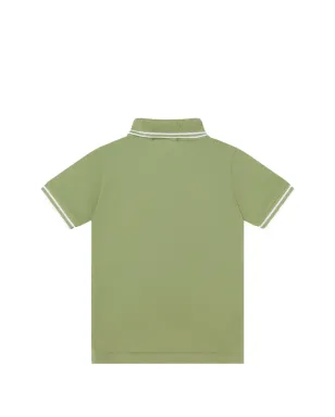 Stone Island Junior ストライプ トリム ポロシャツ - サムネイル2