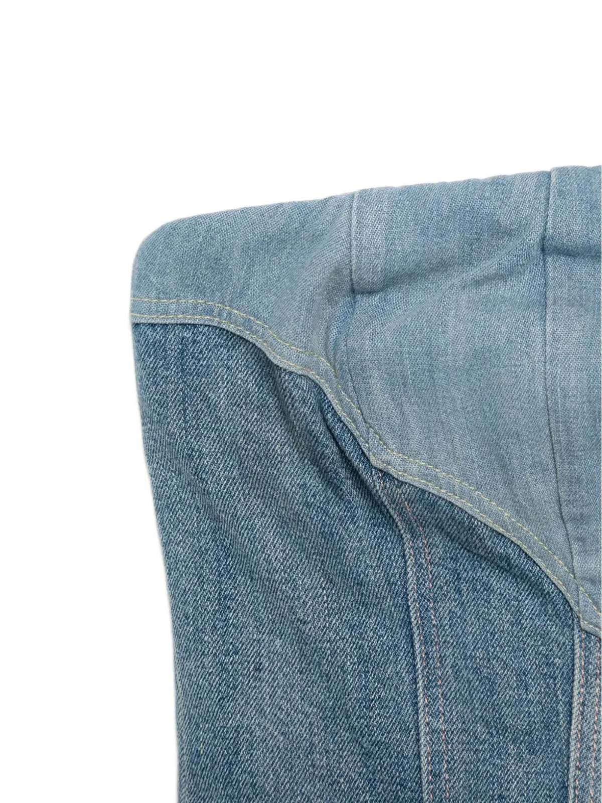 Levi's ジップファスナー付きデニムトップ - 画像3