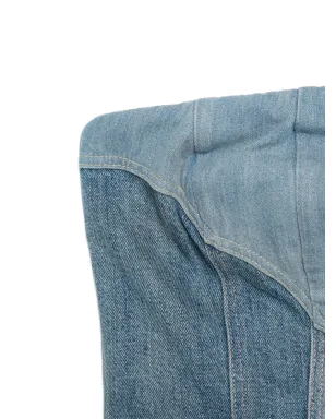 Levi's ジップファスナー付きデニムトップ - サムネイル3