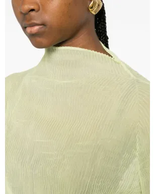 Issey Miyake フリル付き長袖Tシャツ - サムネイル5