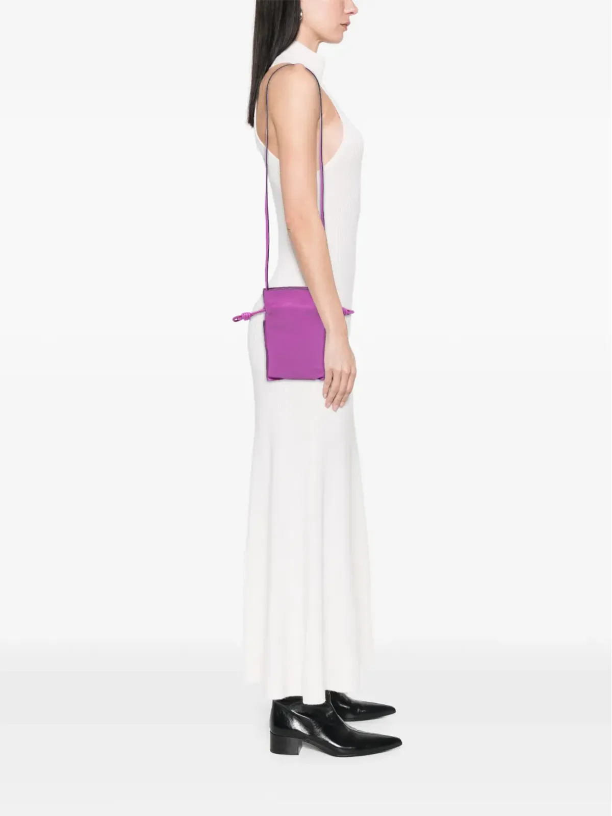 Loewe Pre-Owned ナッパ フラメンコ ポケット クロスボディバッグ - 画像2
