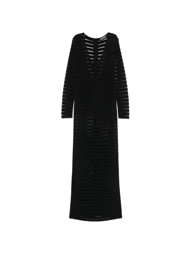 David Koma David Koma Vネックオープンワークマキシドレスの商品画像