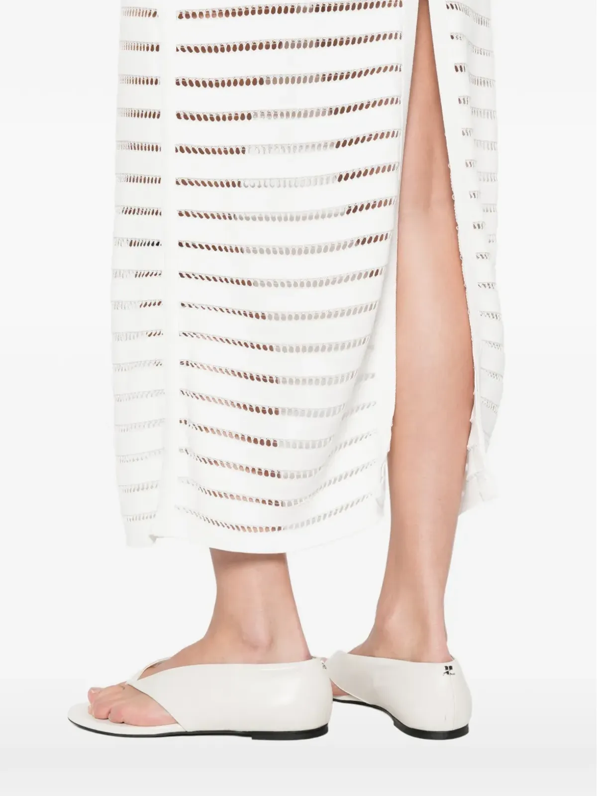 David Koma スパゲッティストラップ ミディドレス - 画像5
