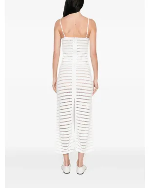David Koma スパゲッティストラップ ミディドレス - サムネイル4