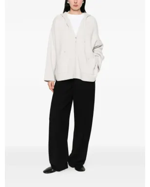 Allude ジップアップカーディガン - サムネイル2