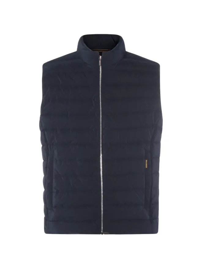 Moorer Moorer キルテッド ジップ ジレの商品画像