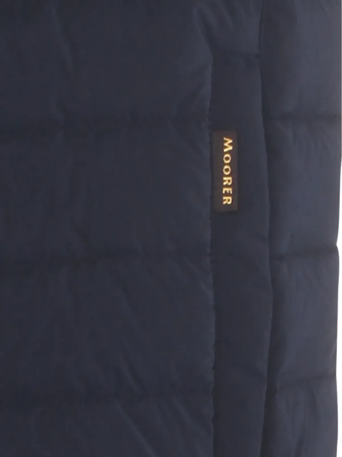 Moorer キルテッド ジップ ジレ - 画像4