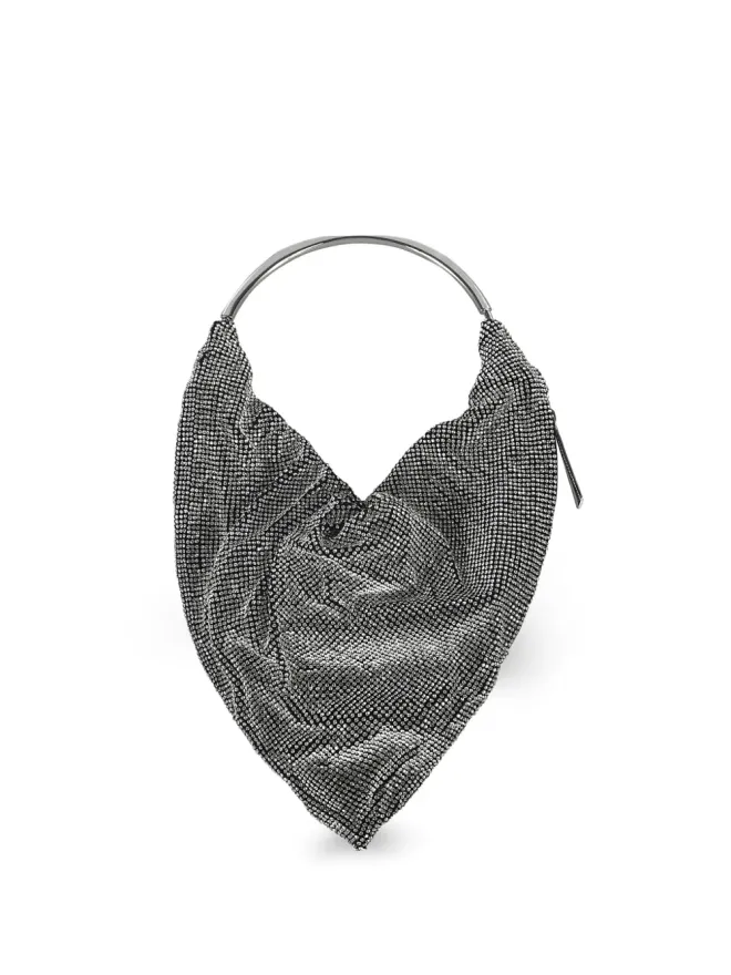 Benedetta Bruzziches Benedetta Bruzziches 金属ハンドル付きサッチェル (シルバー)の商品画像