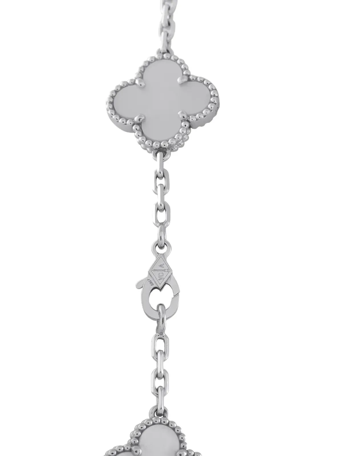 Van Cleef & Arpels アルハンブラ20モチーフ ネックレス - 画像2