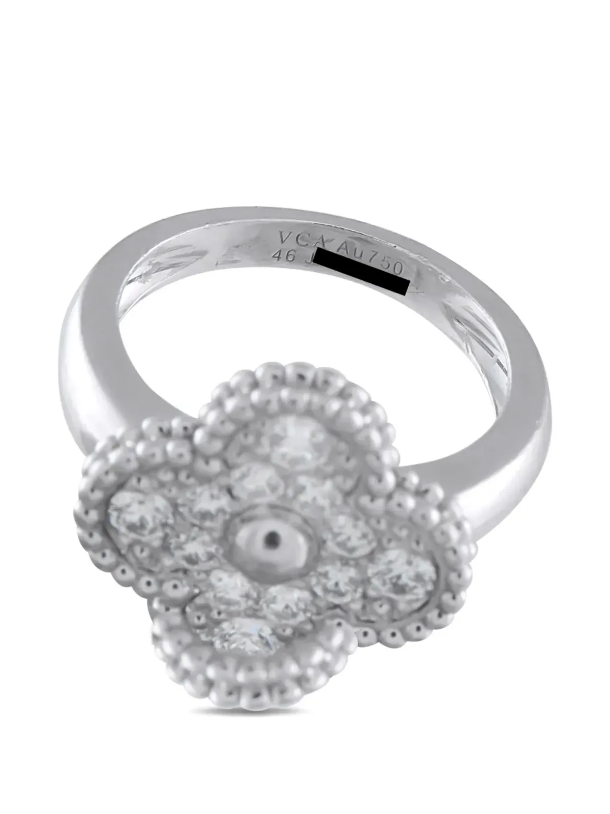 Van Cleef & Arpels アルハンブラ ダイヤモンド指輪 - 画像2