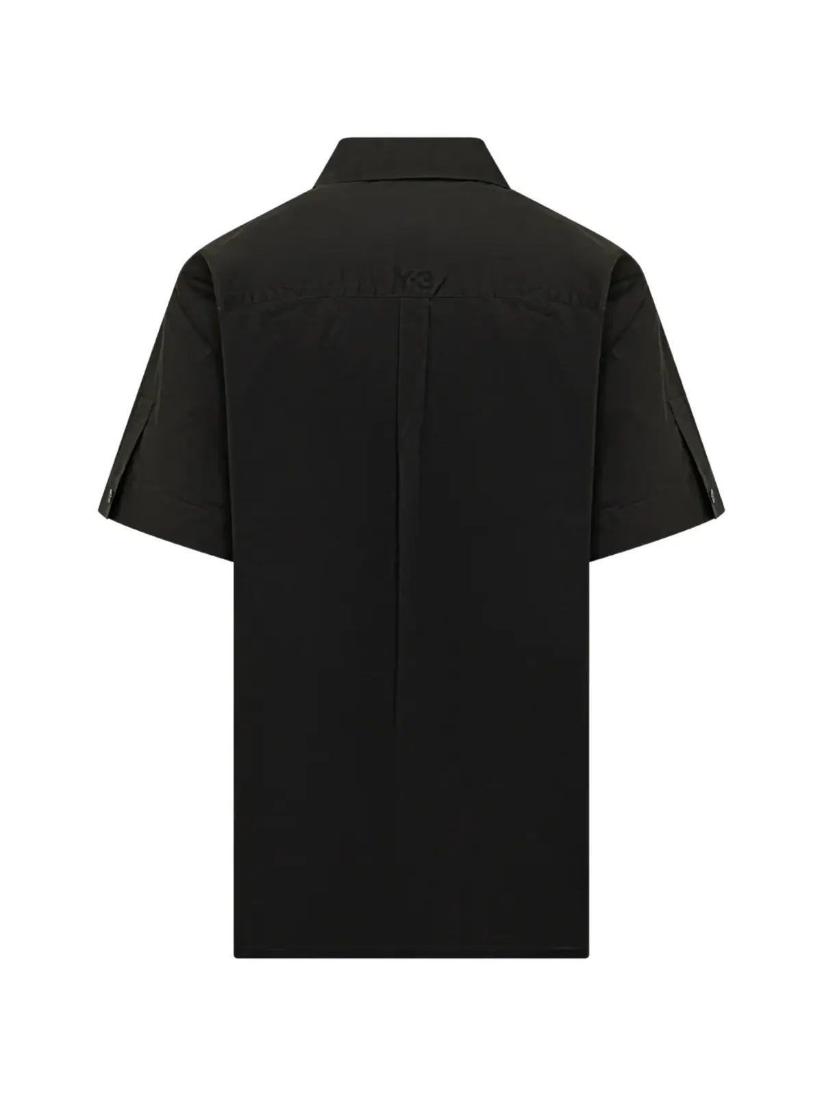 Y-3 ブラック ポケット シャツ - 画像2