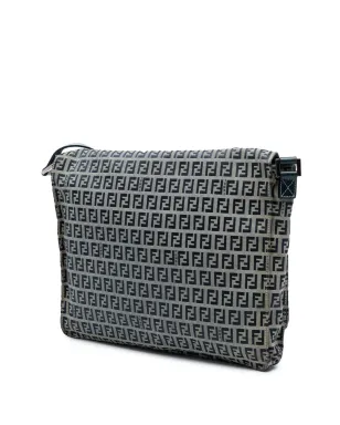 Fendi Pre-Owned 20世紀 Zucchino キャンバス クロスボディバッグ グレー - サムネイル3