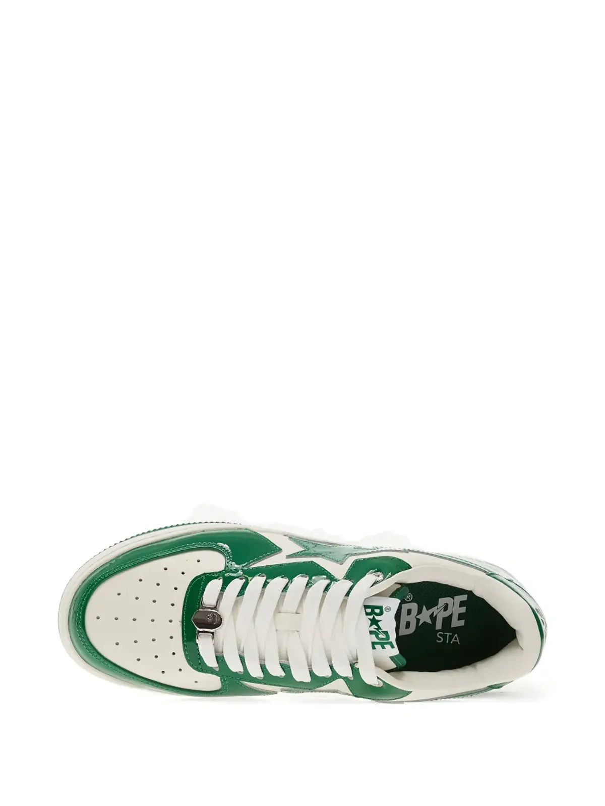 A BATHING APE® Bape Sta #1 星モチーフ レースアップスニーカー - 画像4