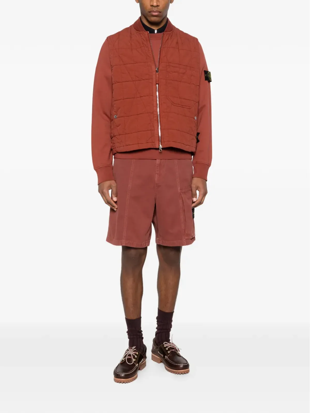 Stone Island ロゴパッチジレ - 画像2