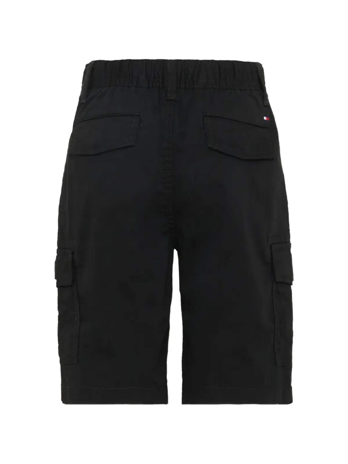 Tommy Hilfiger Junior ボーイズ ボタン留めカーゴショーツ - ブラック - 画像2