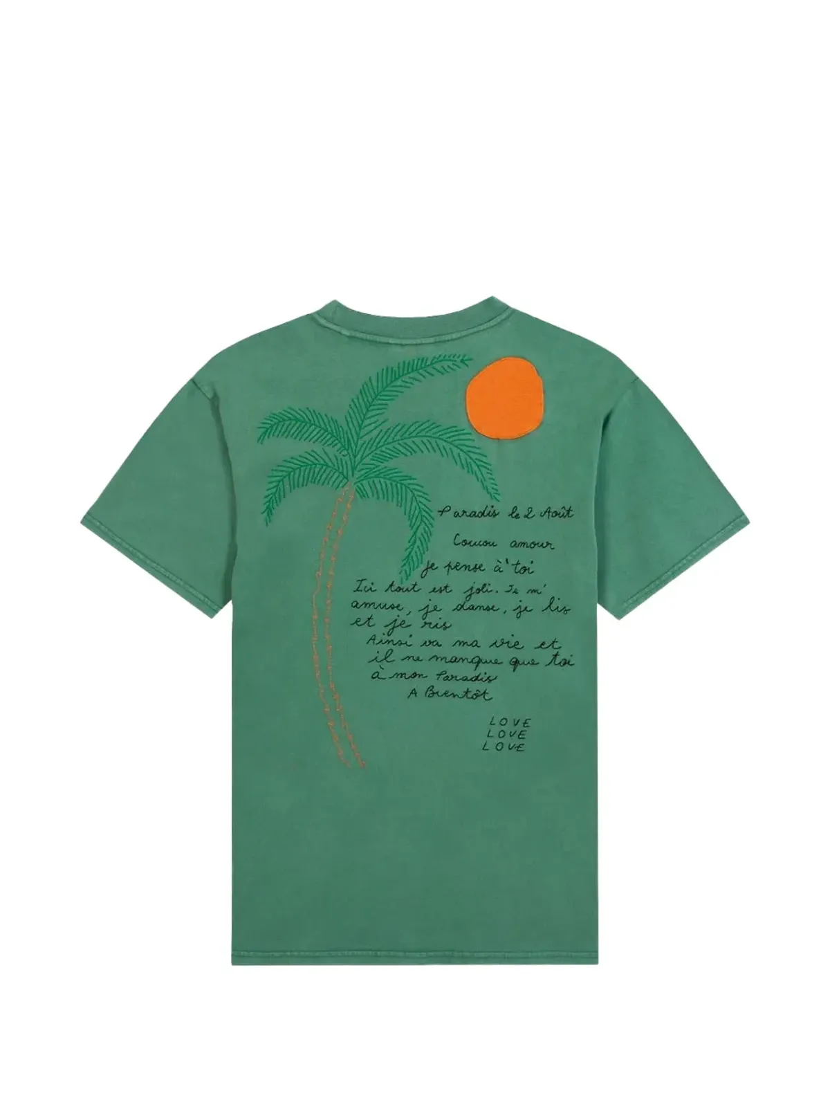 Maison Labiche Patureau Palm Paradise Tシャツ - 画像2