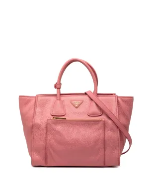 Prada Pre-Owned ヴィテロ ダイノ ショッピング トート サッチェル - ピンク - サムネイル1
