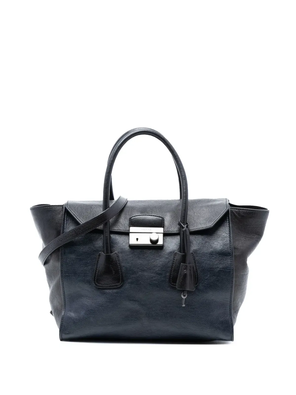 Prada Pre-Owned サッチェル - ブルー - 画像1