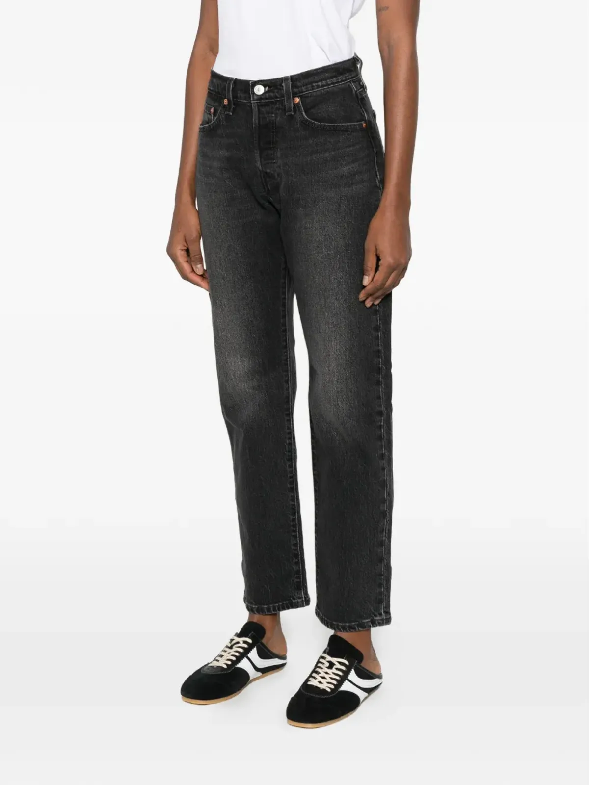 Levi's 501 Curve ブラックジーンズ - 画像3
