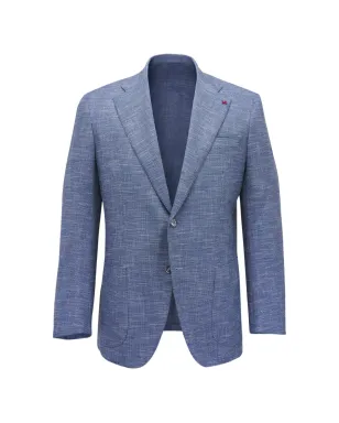Isaia テクスチャード パッチポケット ブレザー - サムネイル1