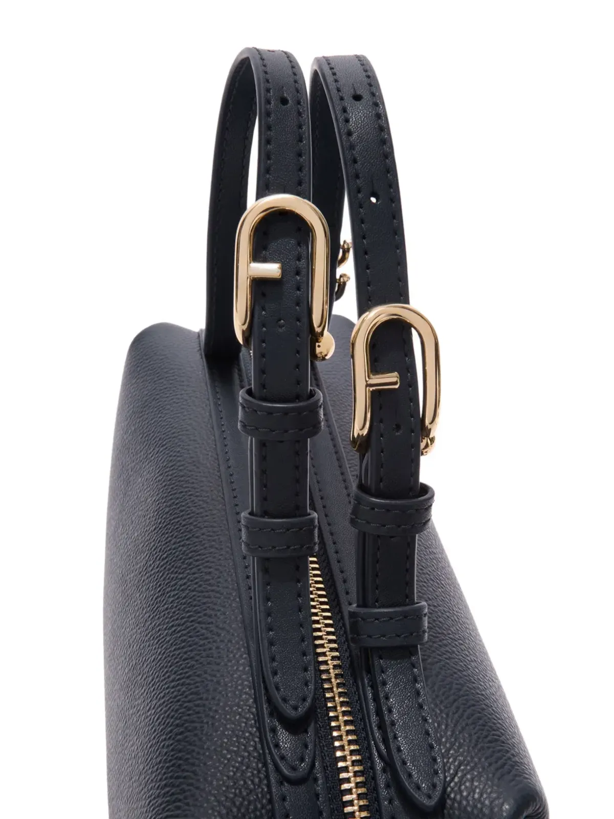 Furla ダブルボストン ジップ トートバッグ - 画像4