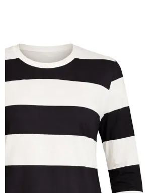 Cynthia Rowley ストライプ長袖トップ - White - サムネイル2
