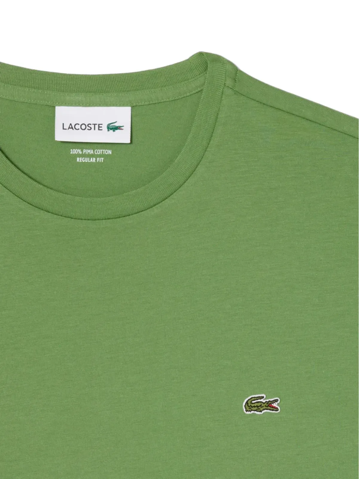 Lacoste ラウンドネックTシャツ - グリーン - 画像3