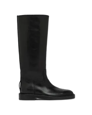 Buttero Laydee buckle-strap knee-high boots - Black - サムネイル1