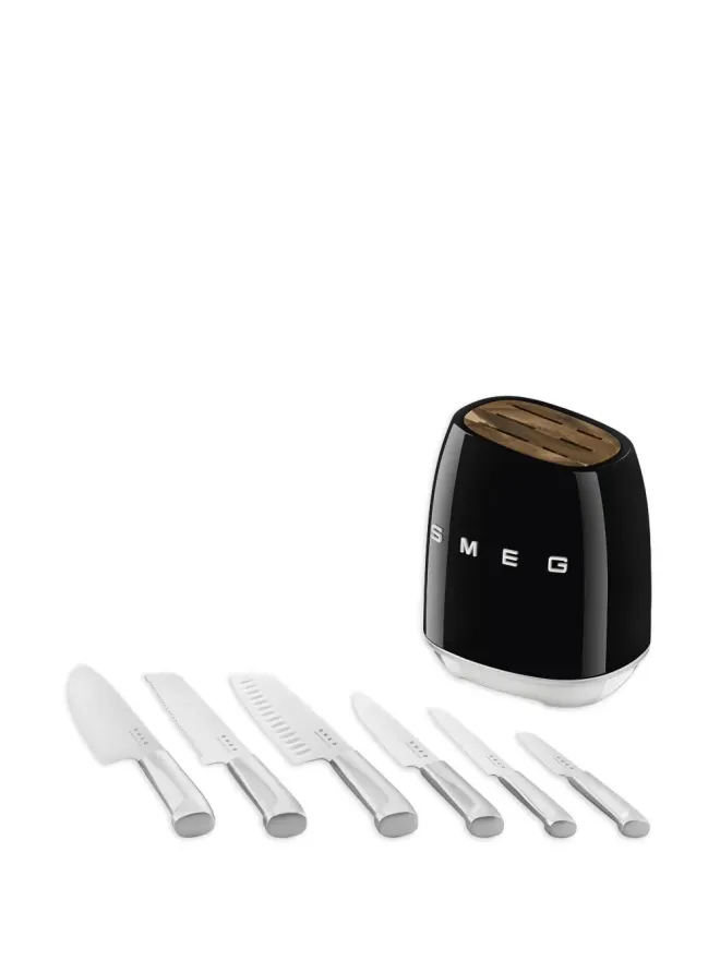 Smeg Smeg ロゴ ブロック ナイフセットの商品画像