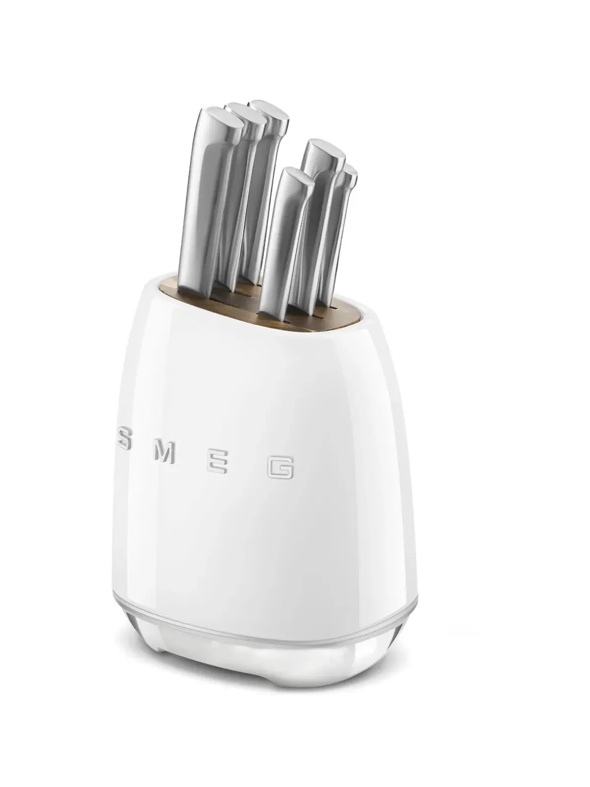 Smeg ブロックナイフセット - White - 画像2