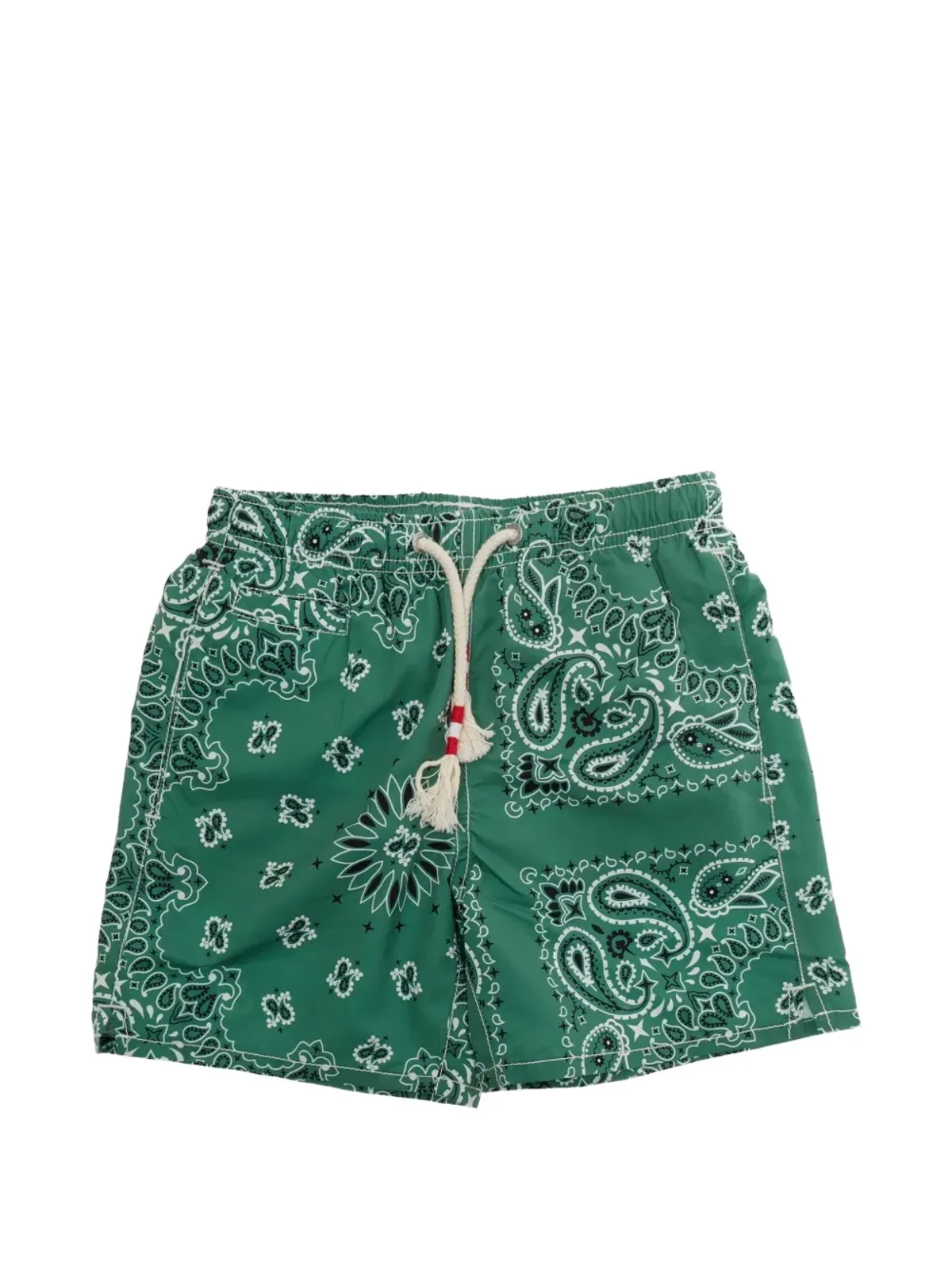 MC2 Saint Barth Kids Caprese Jr スイムショーツ グリーン - 画像1