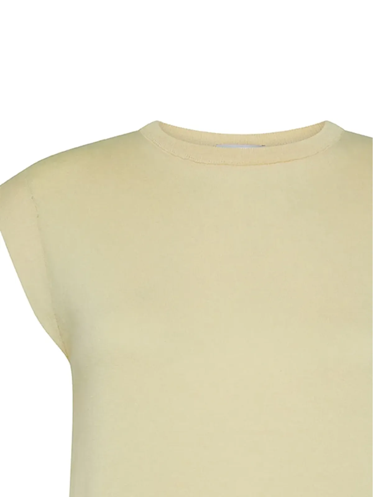 Cruna Vittoria crew-neck vest - Neutrals - 画像2