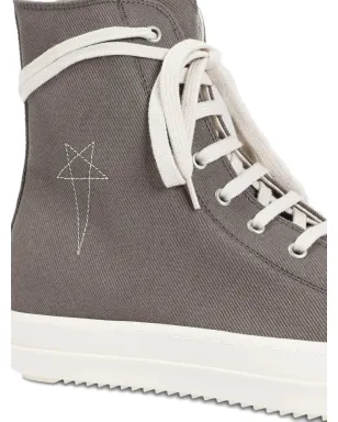 Rick Owens DRKSHDW ペンタグラム刺繍 RAMONES スニーカー - サムネイル2