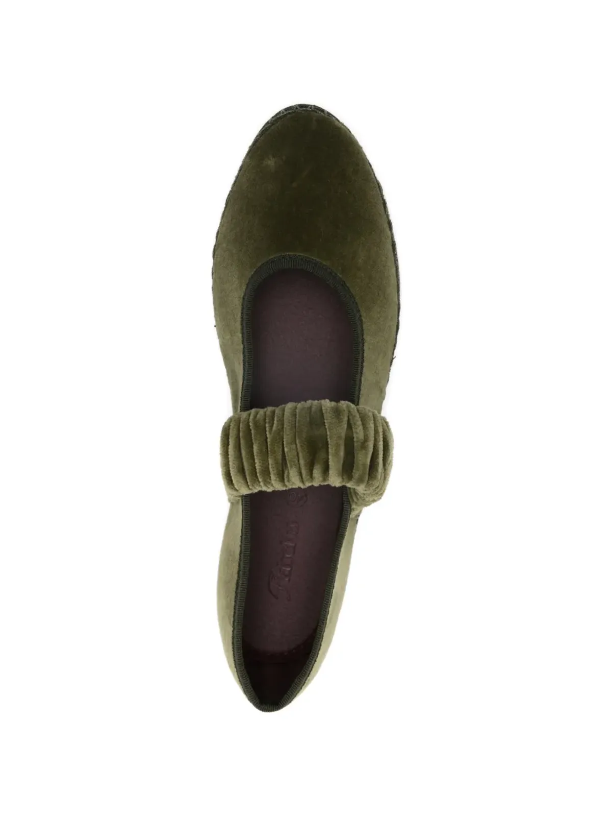 FLABELUS Mafalda ruched-strap ballet flats - 画像4