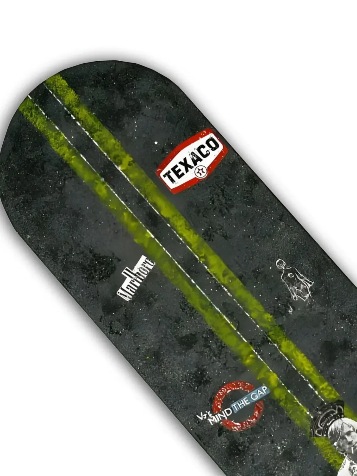 Vj’s Mind The Shunt skateboard deck - Grey - 画像2