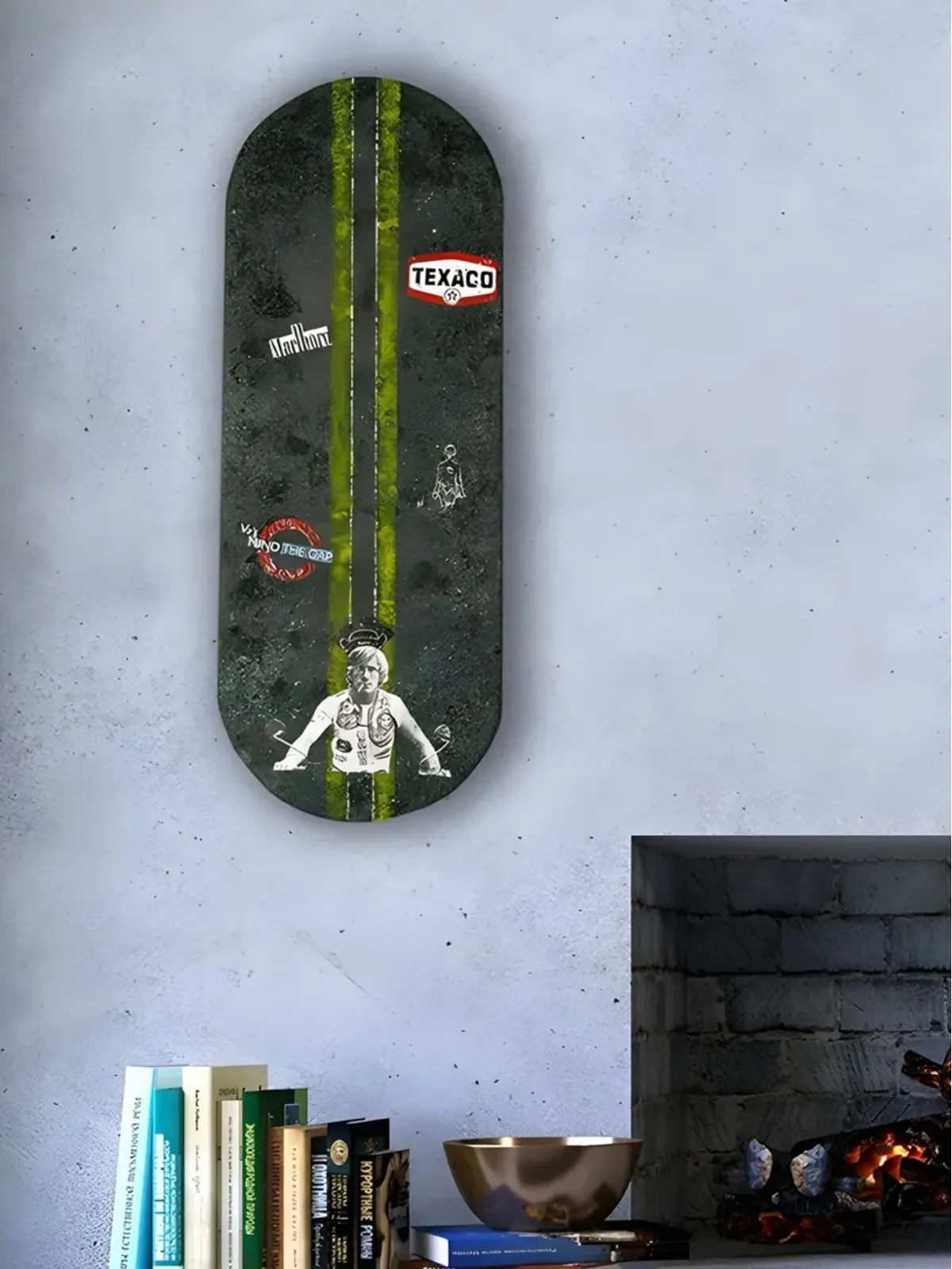 Vj’s Mind The Shunt skateboard deck - Grey - 画像3