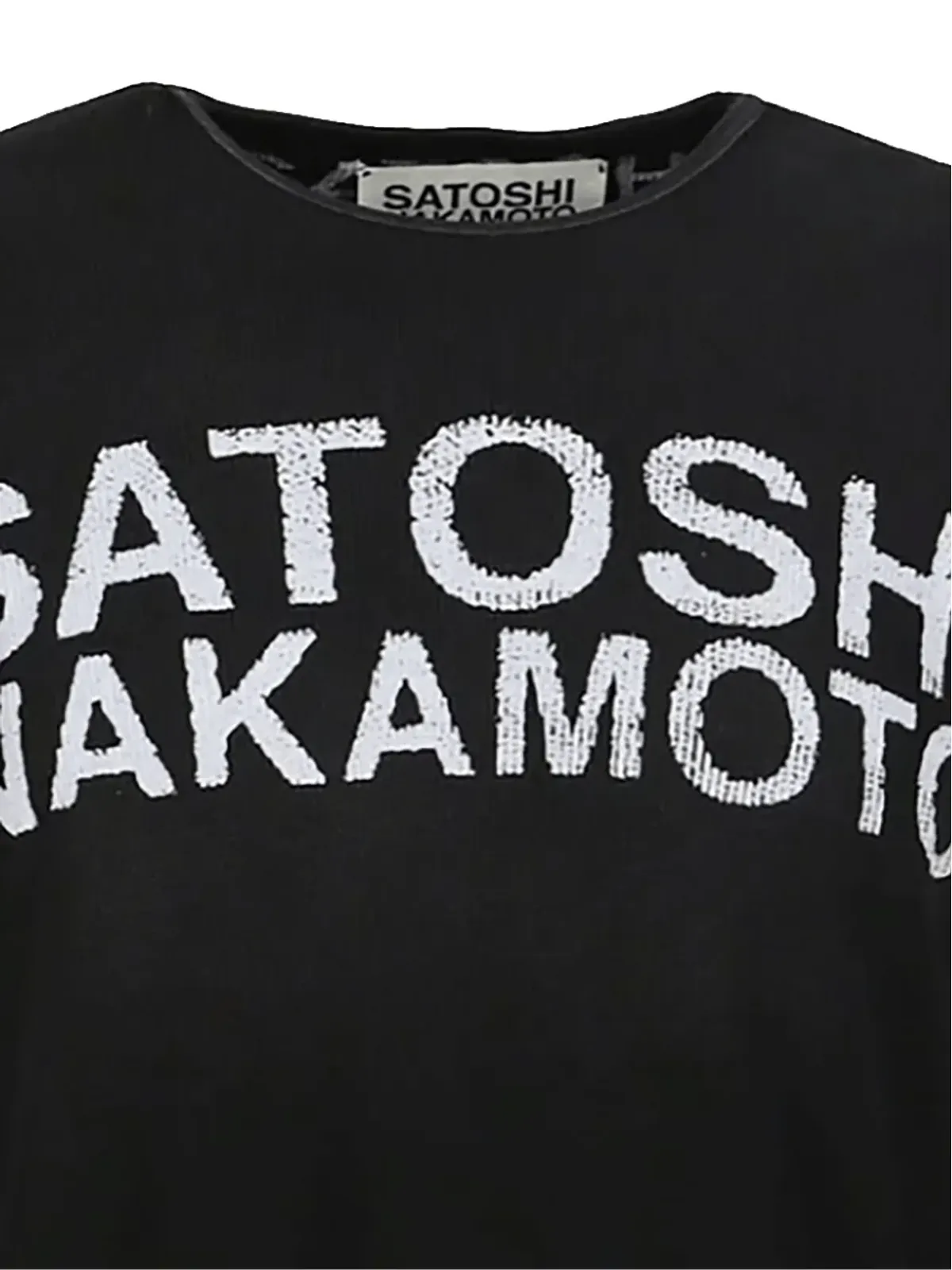 SATOSHI NAKAMOTO ロゴ入り長袖Tシャツ - 画像2