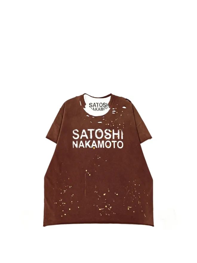 Satoshi Nakamoto SATOSHI NAKAMOTO 長袖Tシャツの商品画像