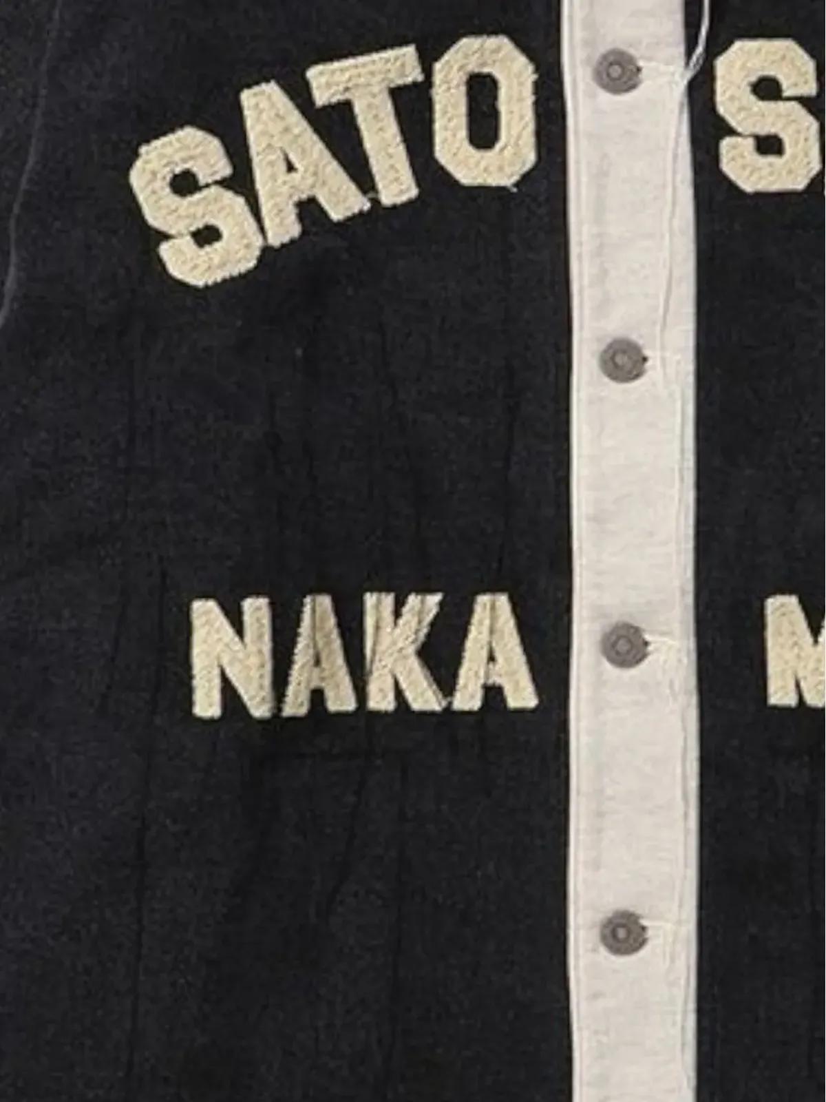 SATOSHI NAKAMOTO Knapp Ranch Baseball ロゴ入りフーディー - 画像2