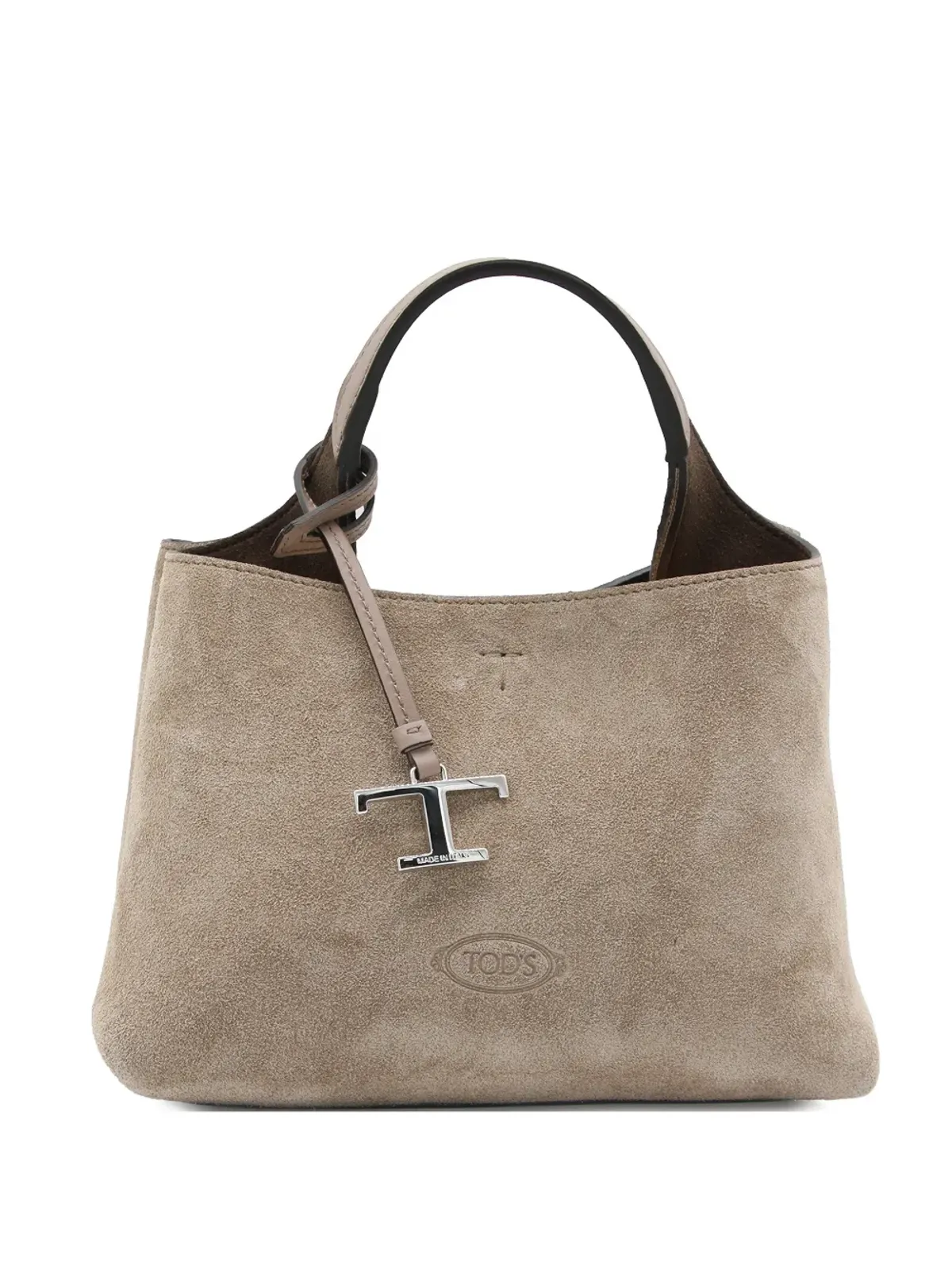 Tod's ロゴプレート トップハンドル トートバッグ - 画像1
