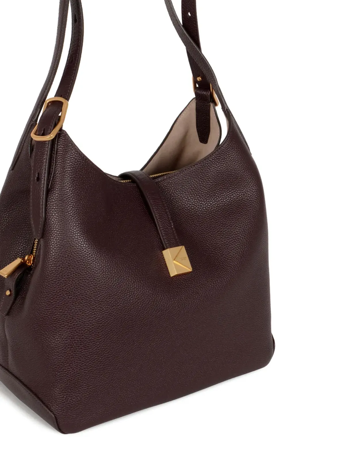 Kate Spade 大型デコ テクスチャードバックル ショルダーバッグ - 画像4