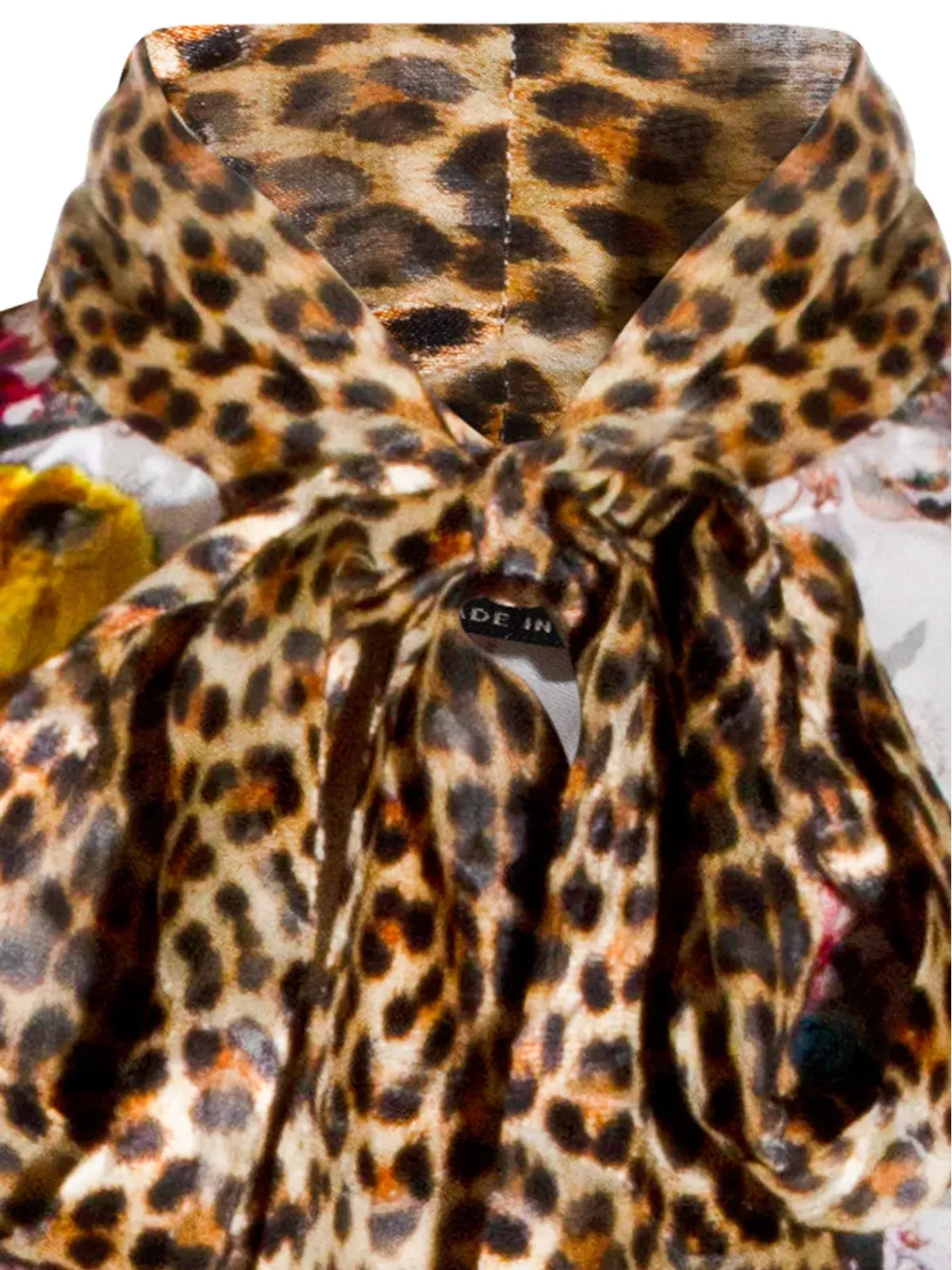 Roberto Cavalli プッシーボウ フローラルプリント ブラウス - 画像3
