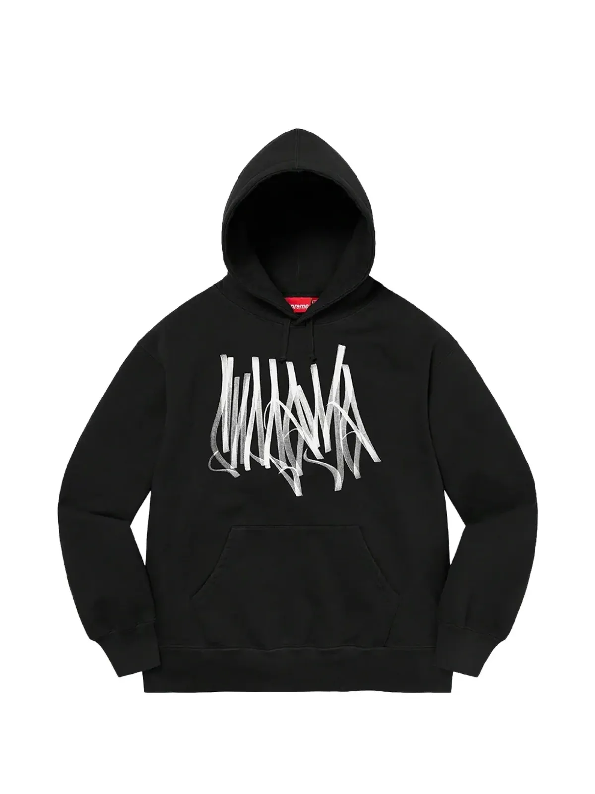 Supreme タグフーディ - ブラック - 画像1