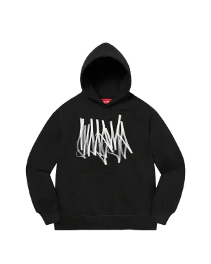 Supreme タグフーディ - ブラック - サムネイル1