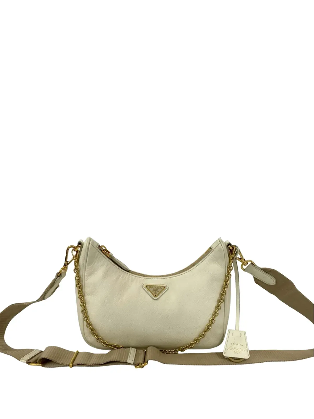 Prada Pre-Owned サフィアーノ・リエディション 2005 サッチェル - 画像1